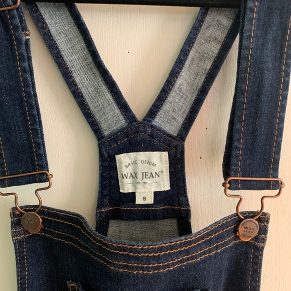 Overall Jean shorts - Picture 4 of 4